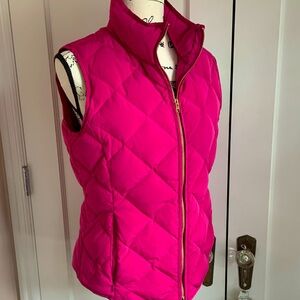 Garnet Hill quilted down vest
